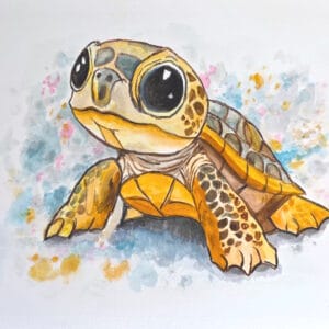 Baby Sea Turtle
